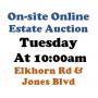 WELCOME TO OUR TUE. @10am ONLINE PUBLIC AUCTION