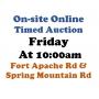 WELCOME TO OUR FRI. @10am ONLINE PUBLIC AUCTION