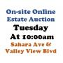 WELCOME TO OUR TUE. @10am ONLINE PUBLIC AUCTION