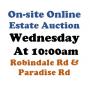WELCOME TO OUR WED. @10am ONLINE PUBLIC AUCTION
