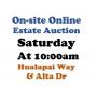 Sat@10am - Hualapai & Alta Estate Online Public Auction 4/6