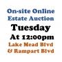 Tue.@12pm - Sun City Summerlin Estate Public Auction 4/2