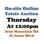 Thu.@12pm - Iron Mountain Estate Online Auction 4/11