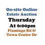 Thur.@6pm - West Flamingo Estate Online Public Auction 5/2