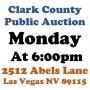 MONDAY@6pm - Clark County Timed Online Public Auction - 5/20