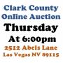 Thursday.@6pm - Clark County Online Public Auction 5/8