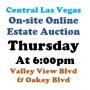 Thur.@6pm - Valley View & Sahara Estate Online Auction 5/15