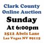 Sunday.@6pm - Clark County Online Public Auction 5/18