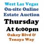 Thur@6pm - Oakey & Tenaya Estate Online Public Auction 6/19