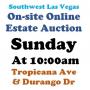Sun.@10am - Southwest Las Vegas Estate Online Auction 6/8