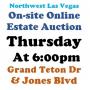 Thur.@6pm - Northwest Las Vegas Estate Online Auction 8/21