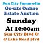 Sun.@10am - Sun City Summerlin Estate Online Auction 8/3