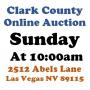 Sun.@10am - Clark County Timed Online Public Auction 8/17