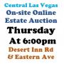 Thur.@6pm - Desert Inn & Eastern Estate Online Auction 8/7