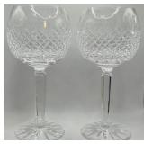 P - TWO PIECES TYRONE CRYSTAL STEMWARE (433)