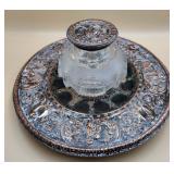 P - ANTIQUE INK WELL (A87)