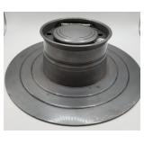 P - ANTIQUE PEWTER SHIP