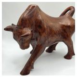 P - BULL FIGURINE 8X8" (205)