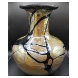 P - SIGNED HAND CRAFTED VASE 9.5"T (B16)