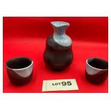 P - JAPANESE SEMI-GLAZE SAKI SET (95)
