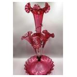 P - VINTAGE TRUMPET EPERGNE (A27)