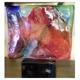 P - FORMIA MURANO ART GLASS SCULPTURE (B22)