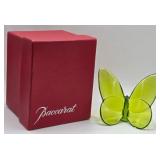 P - OLIVE GREEN BACCARAT LUCKY BUTTERFLY (35)