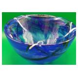 P - KOSTA BODA ART GLASS CONTRAST BOWL (B17)
