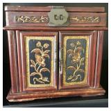 B - VINTAGE WOODEN CABINET (A60)