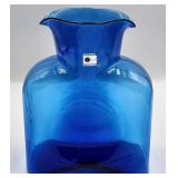 P - HAND MADE BLENKO GLASS VASE 9"T (A47)