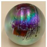 P - ART GLASS PAPERWEIGHT (141)