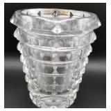 P - BACCARAT ARLEQUIN FLOWER BASE CRYSTAL VASE