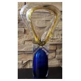 P - M.PYRCAK ART GLASS SCULPTURE (POLAND) (B36)