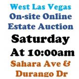 WELCOME TO OUR SAT. @10am ONLINE PUBLIC AUCTION