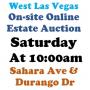 Sat.@10am - Sahara & Durango Estate Online Auction 8/30