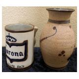 V - CORONA MUG & DECOR VASE (N100)