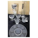 V - CRYSTAL COIN COLLECTOR PLATE & MORE (N117)