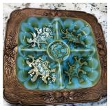 V - TREASURE RAFT DIVIDED DISH (B118)
