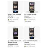V - WOLF RUN SLOT MACHINE (E11)