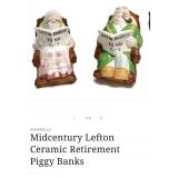 V - PAIR OF LEFTON FIGURINES (JAPAN) (N5)