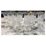 V - LOT OF GLASS STEMWARE