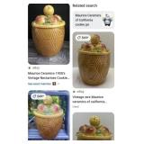 V - CERAMIC COOKIE JAR (N27)