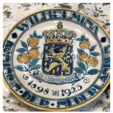 V - COLLECTIBLE DELFT PLATE (B122)