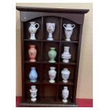V - COLLECTION OF MINI PORCELAIN VASES (B93)