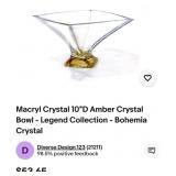 V - 3 PIECES COLLECTIBLE GLASSWARE (N49)