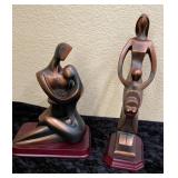 V - 2 HERCO GIFT PROFESSIONAL FIGURINES (B59)