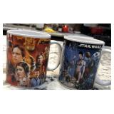 V - 2 COLLECTIBLE STAR WARS MUGS (B124)
