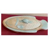 V - COVERED FISH DISH (B87)