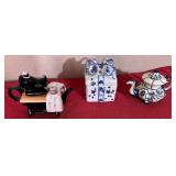 V - MINI COLLECTIBLE TEAPOTS & TRINKET BOX (A11)