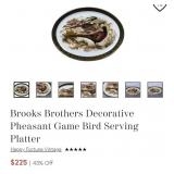 V - ROYAL FALCON WARE PHEASANT PLATE (B115)